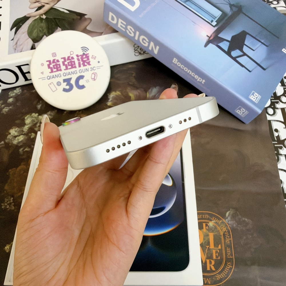 鹽行-二手 16E 256G 白色 #98610(店家保固)