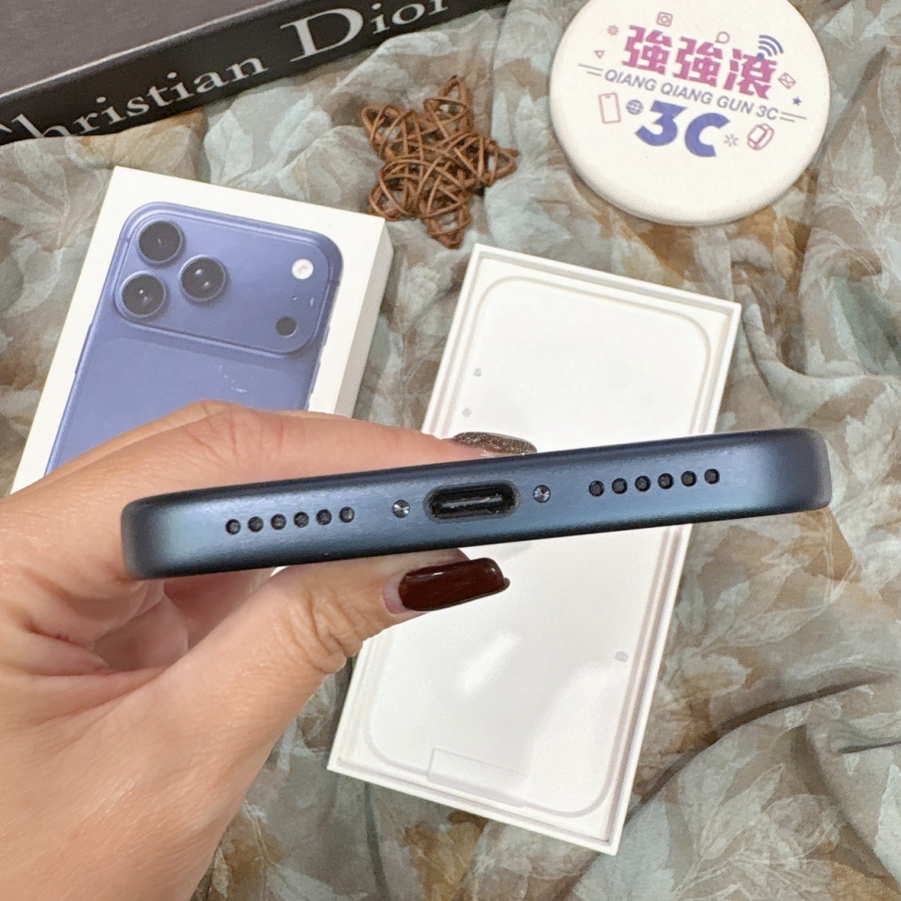 二手 iPhone17ProMax 512G 藍色*28431（店家保固365天）