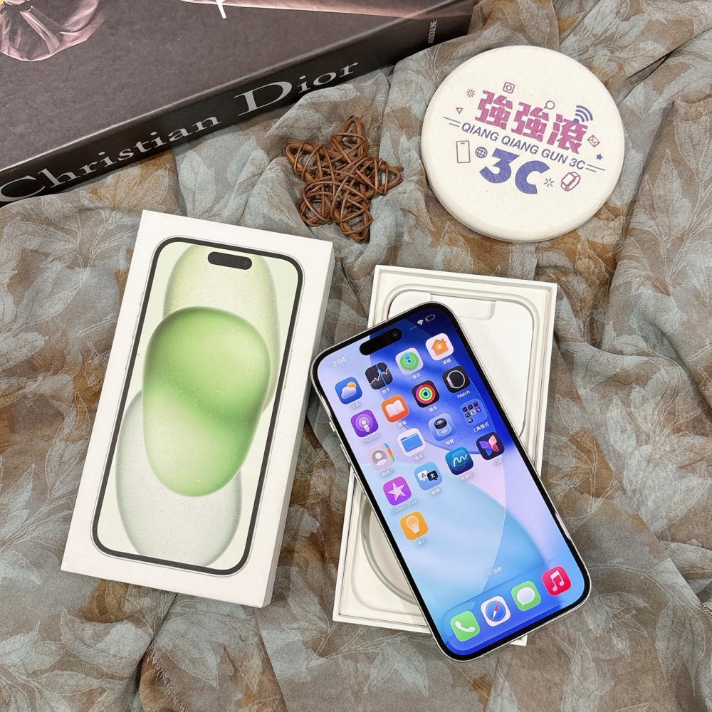二手 iPhone15 256G 綠色*49909(店家保固)