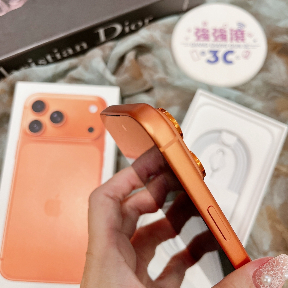 二手iPhone17 Pro Max 256G 橘色#32437（店家保固）