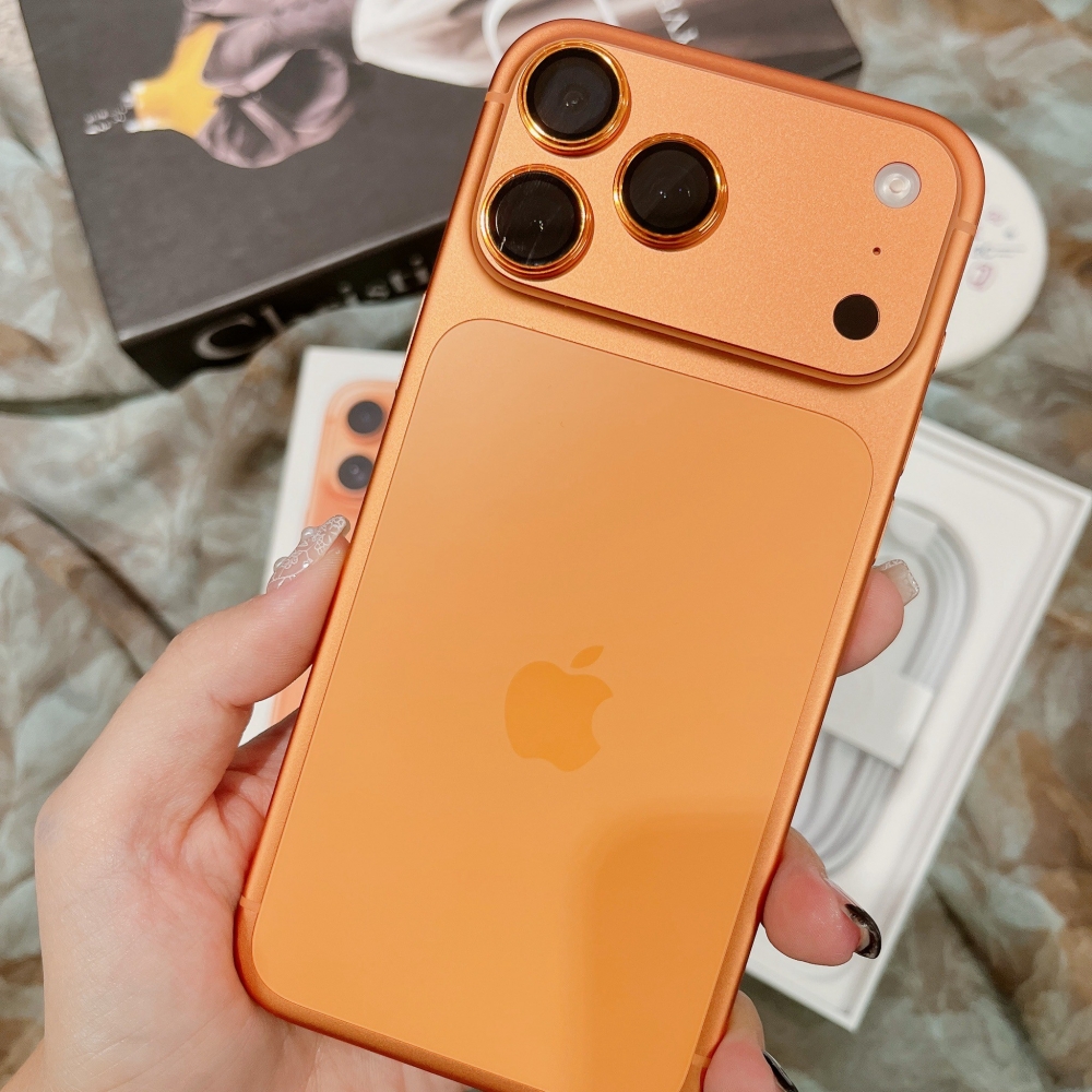 二手iPhone17 Pro Max 256G 橘色#32437（店家保固）