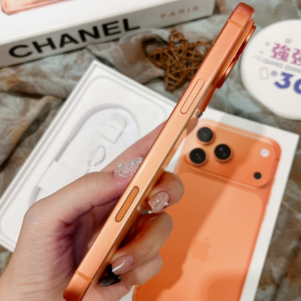 二手iPhone17 Pro Max 256G 橘色#91134(店家保固)
