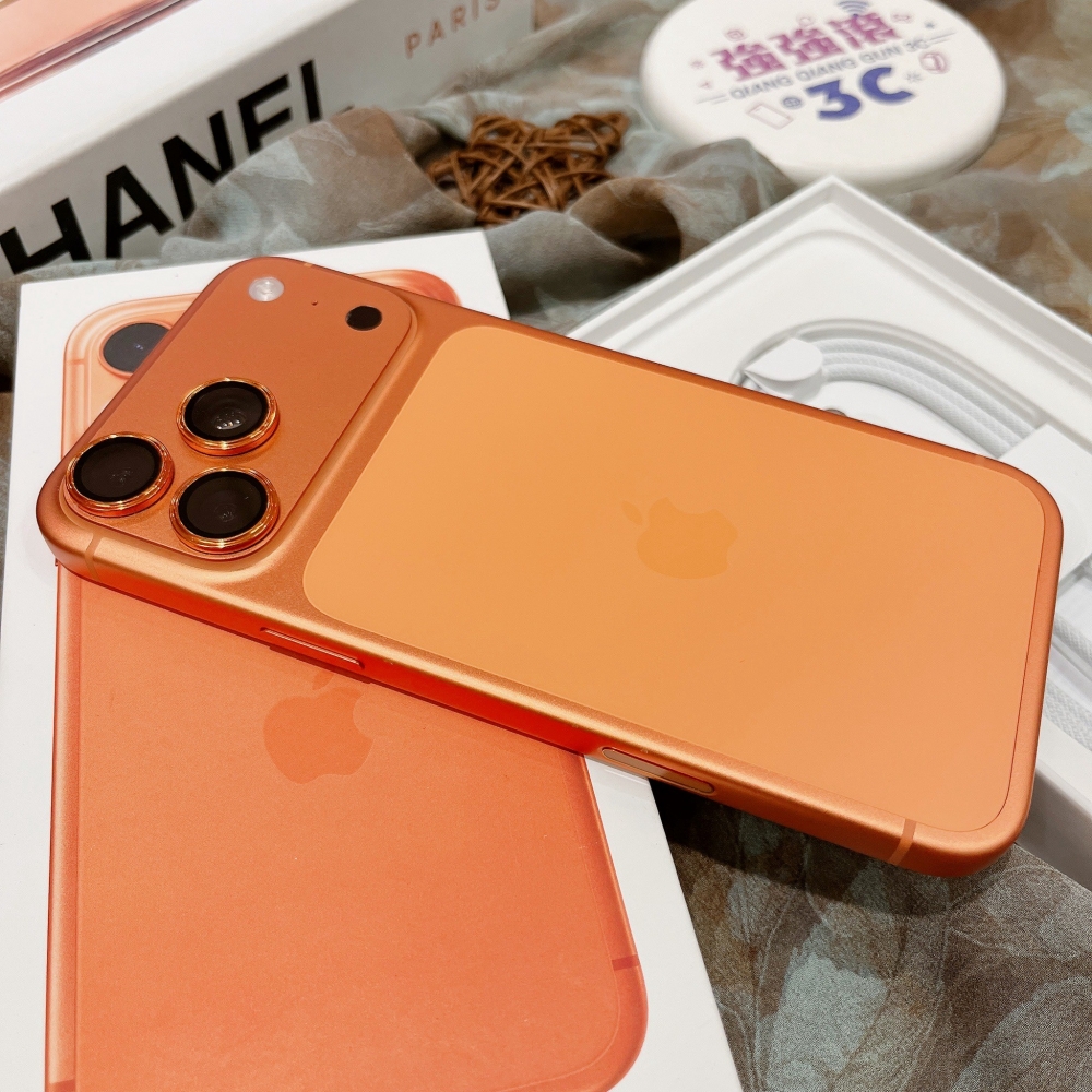 二手iPhone17 Pro Max 256G 橘色#33361（店家保固）