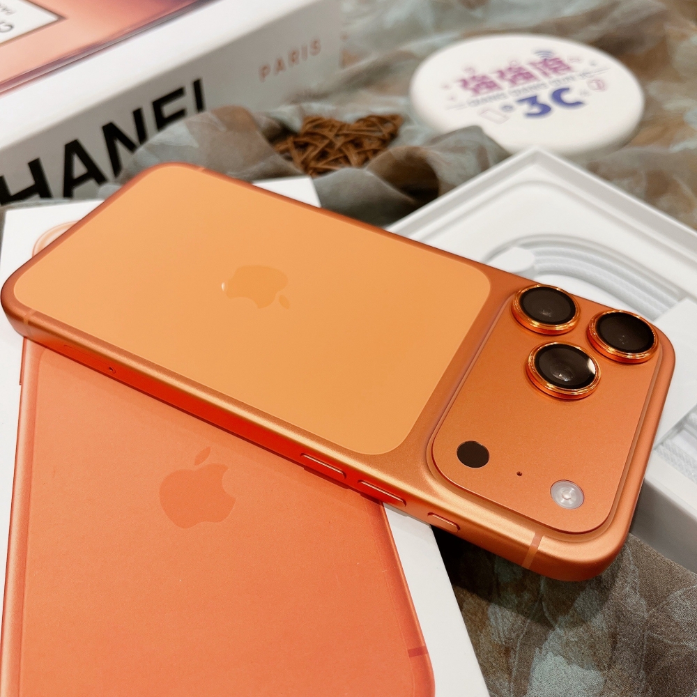 二手iPhone17 Pro Max 256G 橘色#33361（店家保固）