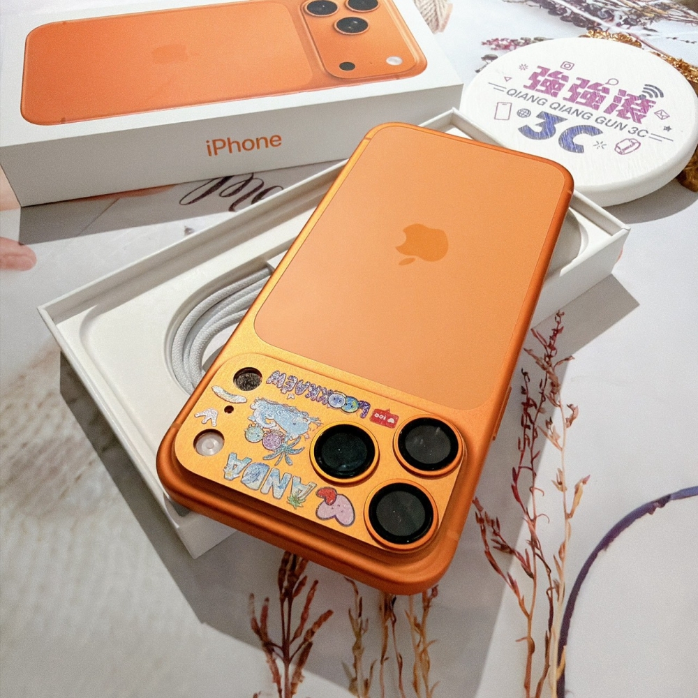 善化-二手 iPhone17 Pro Max 1TB 橘色#84428（原廠保固）