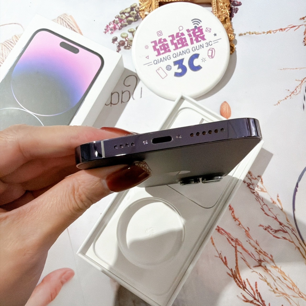 善化-二手 iPhone14 Pro MAX 256G 紫色#57293（店家保固）