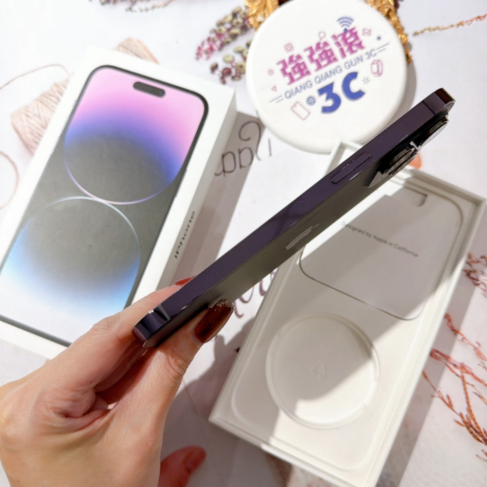 善化-二手 iPhone14 Pro MAX 256G 紫色#57293（店家保固）