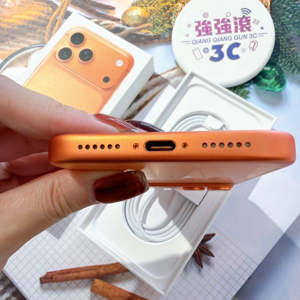 善化-二手 iPhone17 Pro Max 256G 橘色#61924(原廠保固)