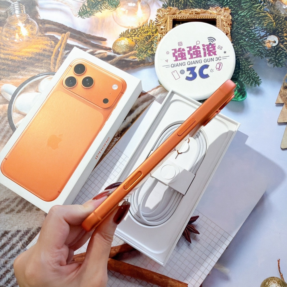 善化-二手 iPhone17 Pro Max 256G 橘色#61924(原廠保固)
