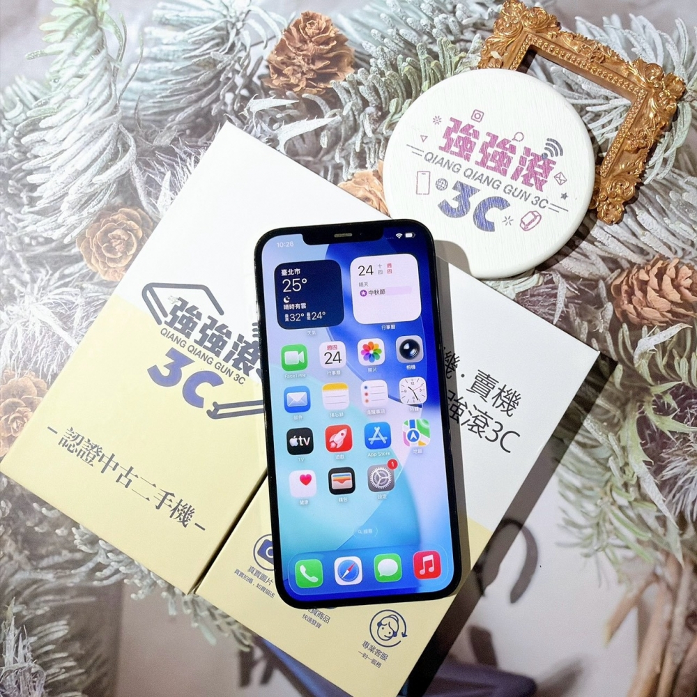 善化-二手 iPhone12 Pro Max 256G 藍色#86812（店家保固）