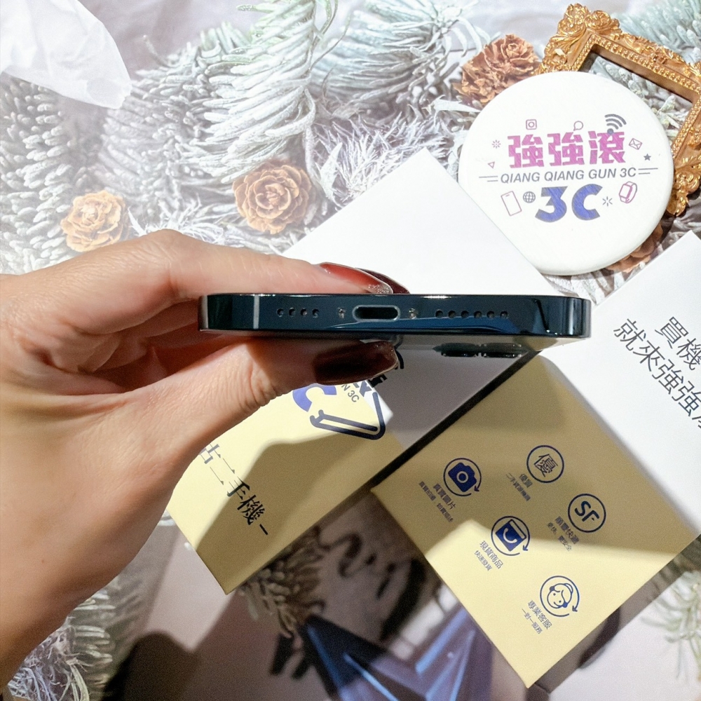 善化-二手 iPhone12 Pro Max 256G 藍色#86812（店家保固）