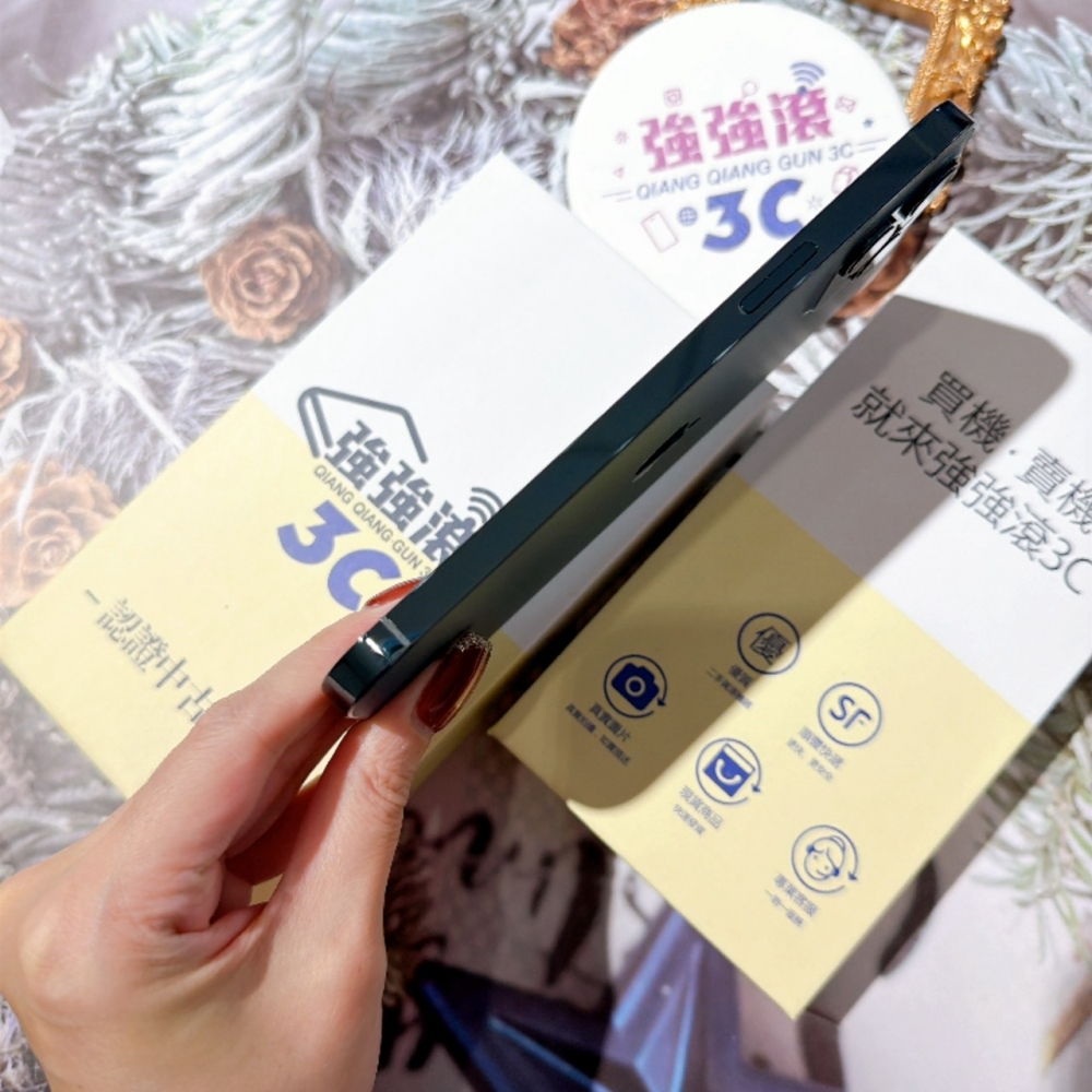善化-二手 iPhone12 Pro Max 256G 藍色#86812（店家保固）