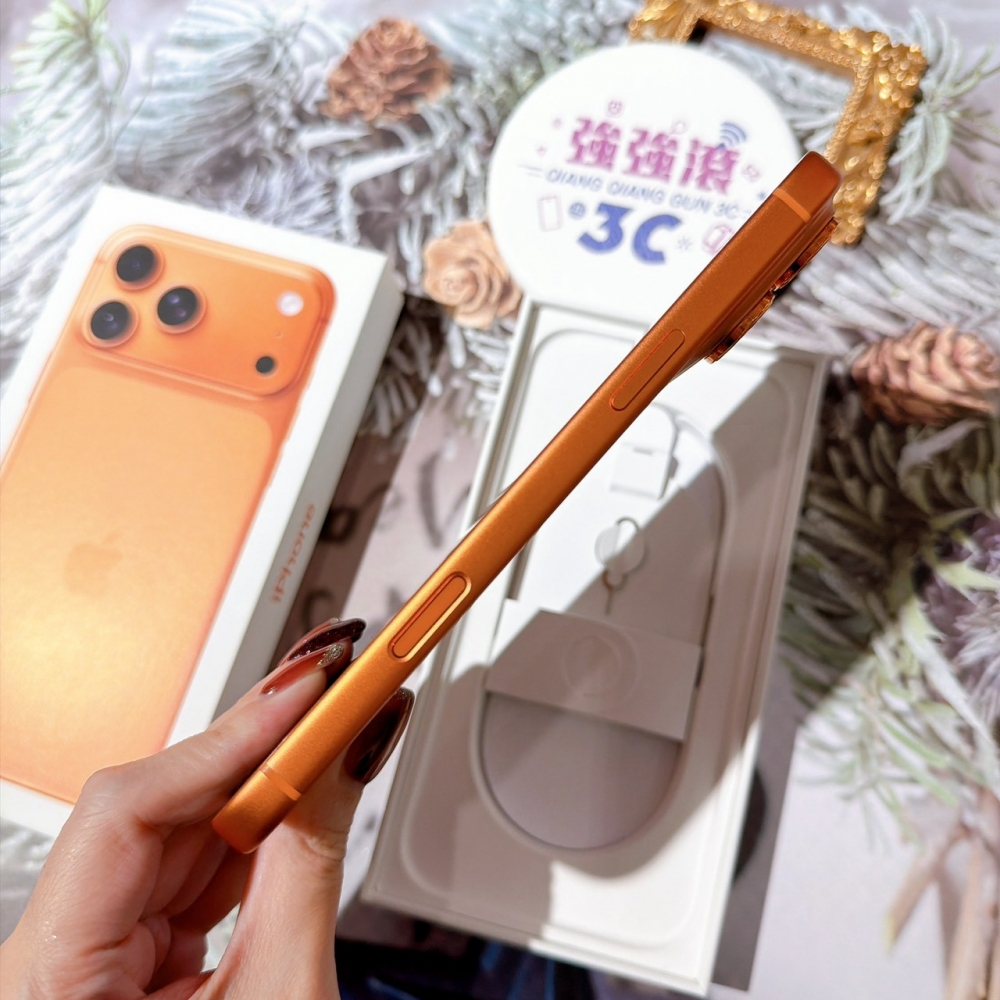 善化-二手 iPhone17 Pro Max 256G 橘色#61843（原廠保固）