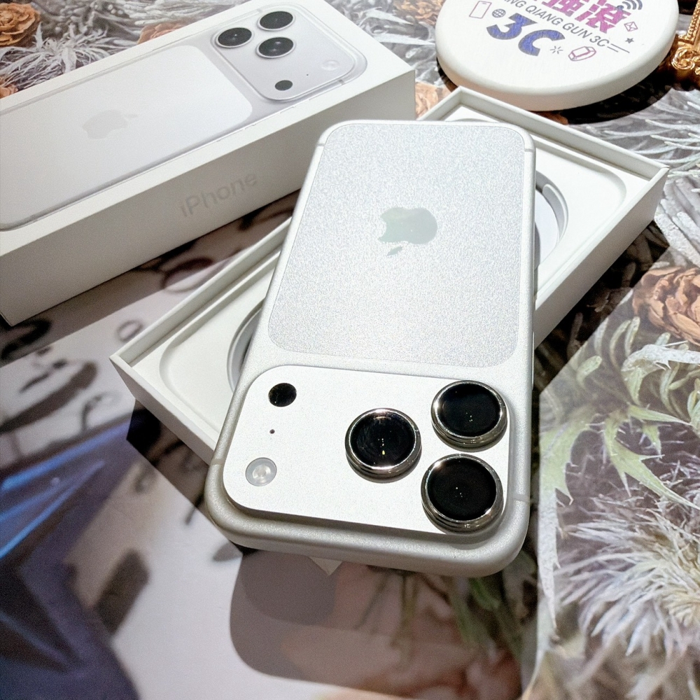 善化-二手 iPhone17 Pro 256G 銀色#43621（店家保固）