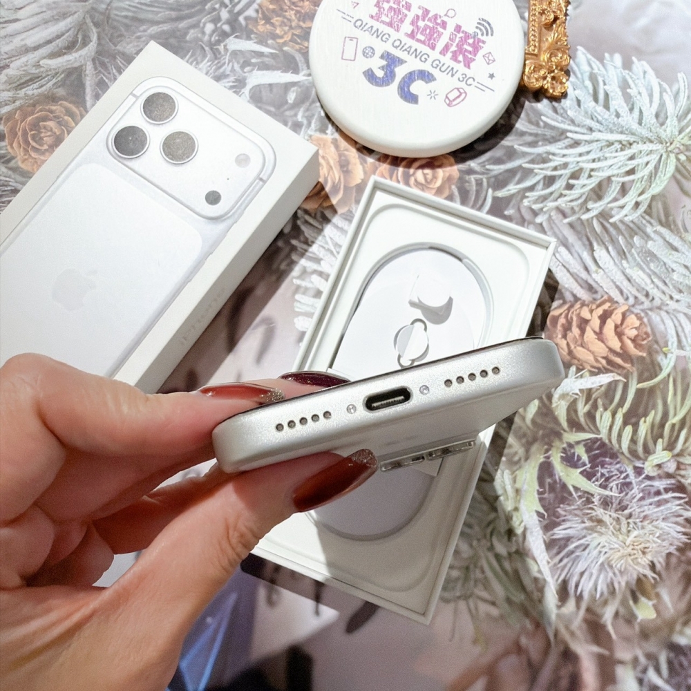 善化-二手 iPhone17 Pro 256G 銀色#43621（店家保固）