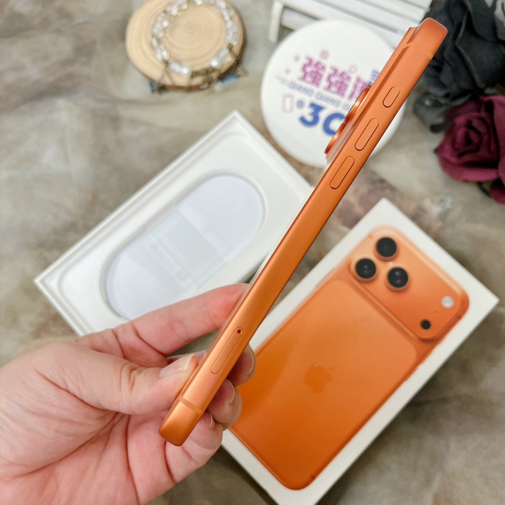 佳里-二手iPhone17 Pro MAX 256G 橘色#28221（店家保固）