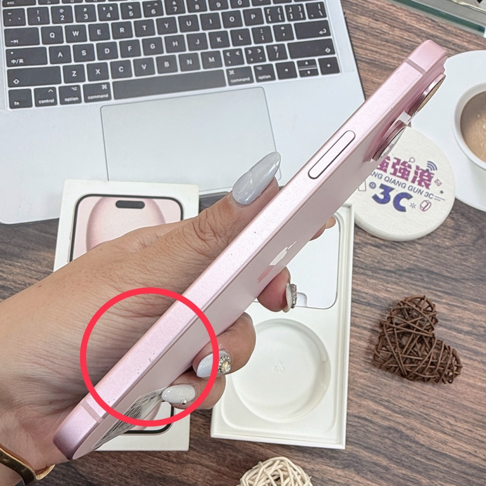 歸仁- 二手iPhone 15 plus 256G 粉色*44229(店家保365天)