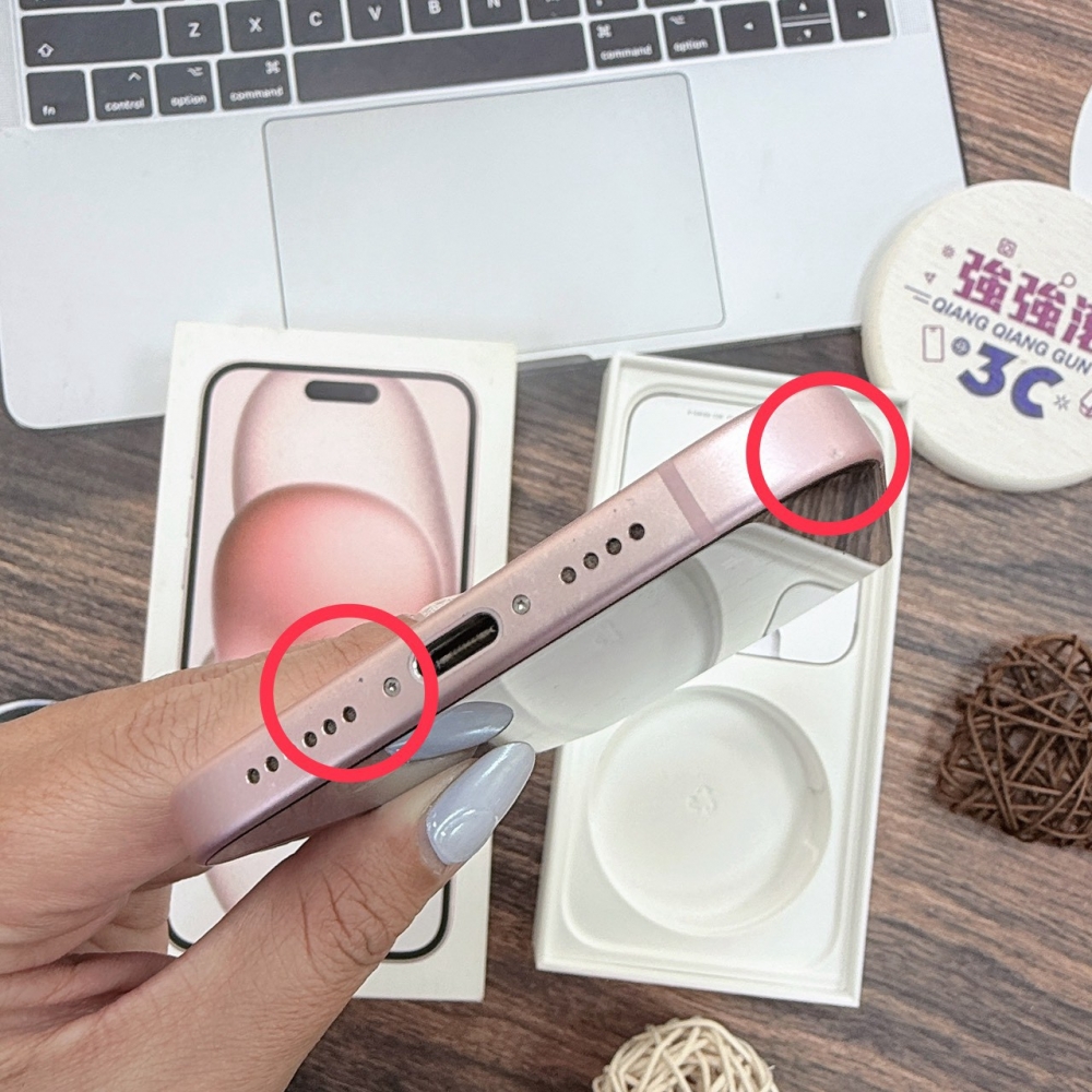 歸仁- 二手iPhone 15 plus 256G 粉色*44229(店家保365天)