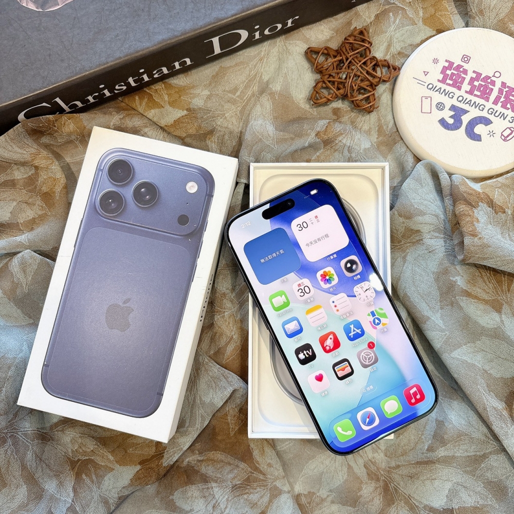 二手 iPhone17Pro 1TB 藍色*08547（原廠保固）