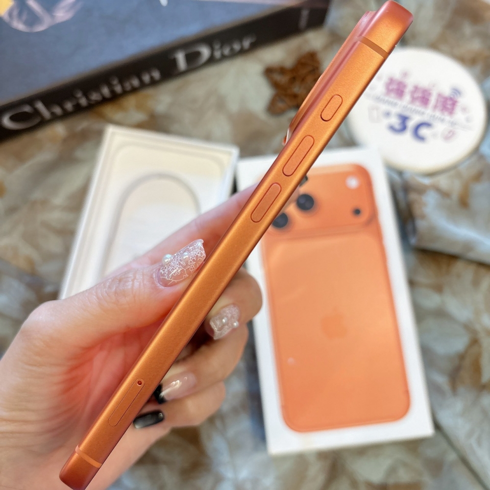 二手iPhone17 Pro Max 256G 橘色#04818(店家保固)