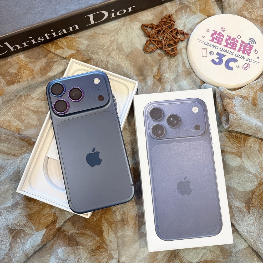 二手iPhone17 Pro 256G 藍色#15392（店家保固）