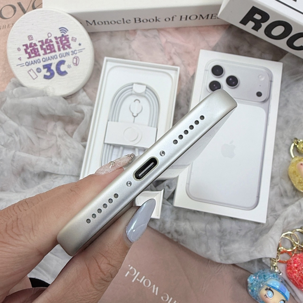 歸仁- 二手iPhone 17pro max 256G 銀色*97973(店家保365天)
