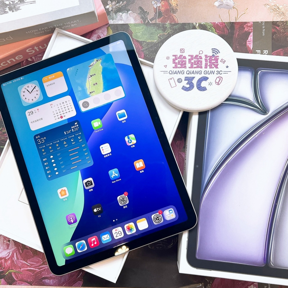 二手 iPad Air M2 256G 灰色 Wifi版*VQW75(店家保固)