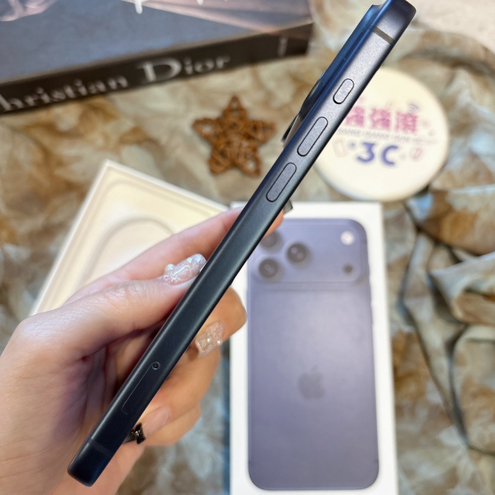 二手iPhone17 Pro Max 256G 藍色#22540（店家保固）