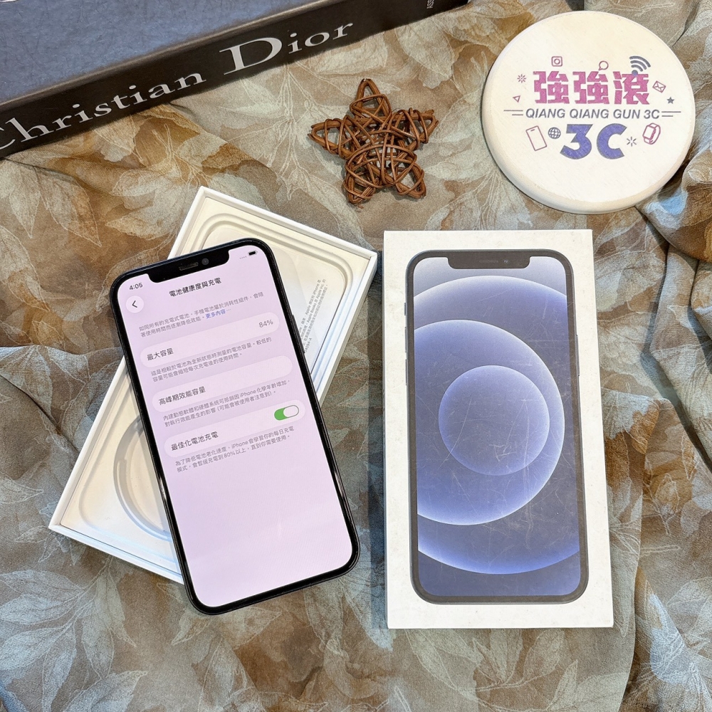 二手 iPhone12 64G 黑色*76188（店家保固）