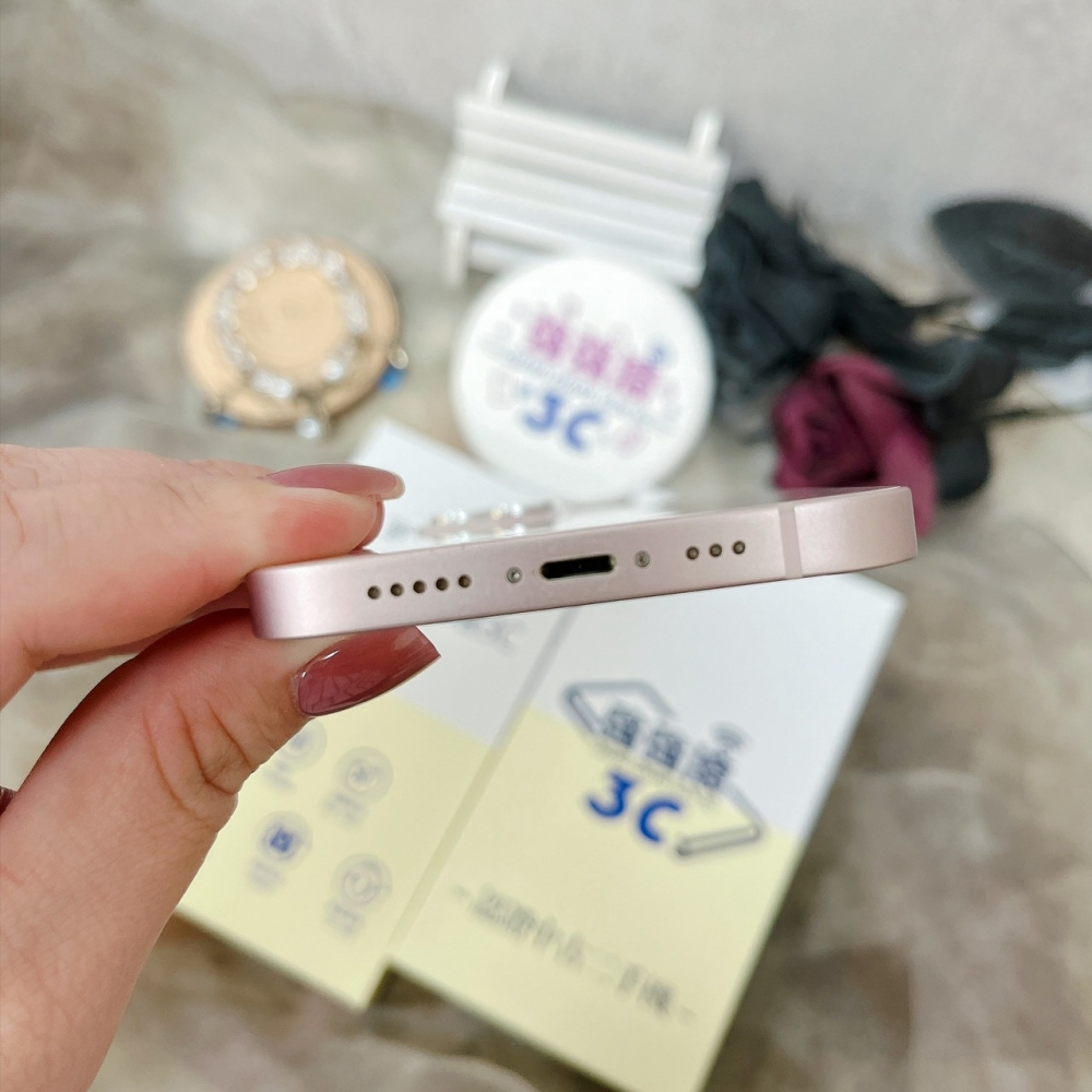 佳里-二手 iPhone13 128G 粉色*84753(店家保固)