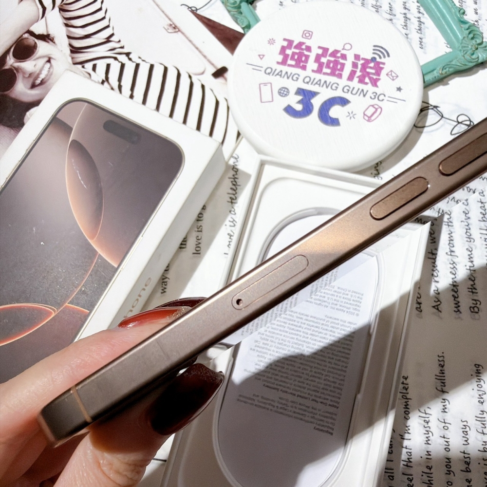 善化-二手 iPhone16 Pro 128G 金色#74755 （店家保固365天）