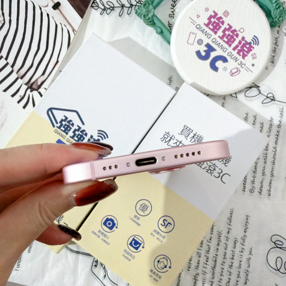 善化-二手iPhone15 256G 粉色*69430（店家保固）