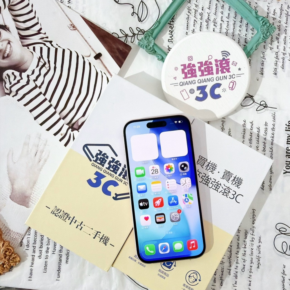善化-二手iPhone15 256G 粉色*69430（店家保固）