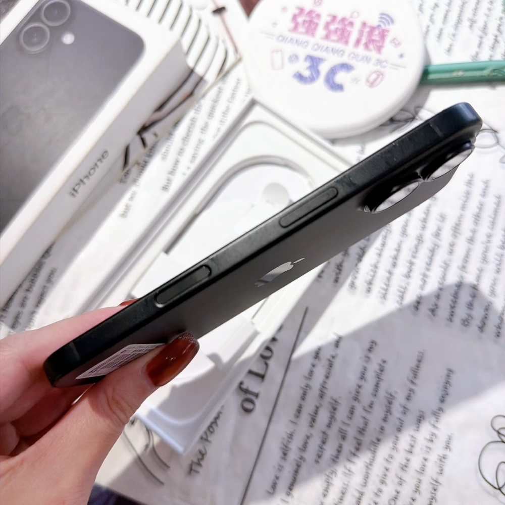 善化-二手 iPhone16 256G 黑色*91157（店家保固）