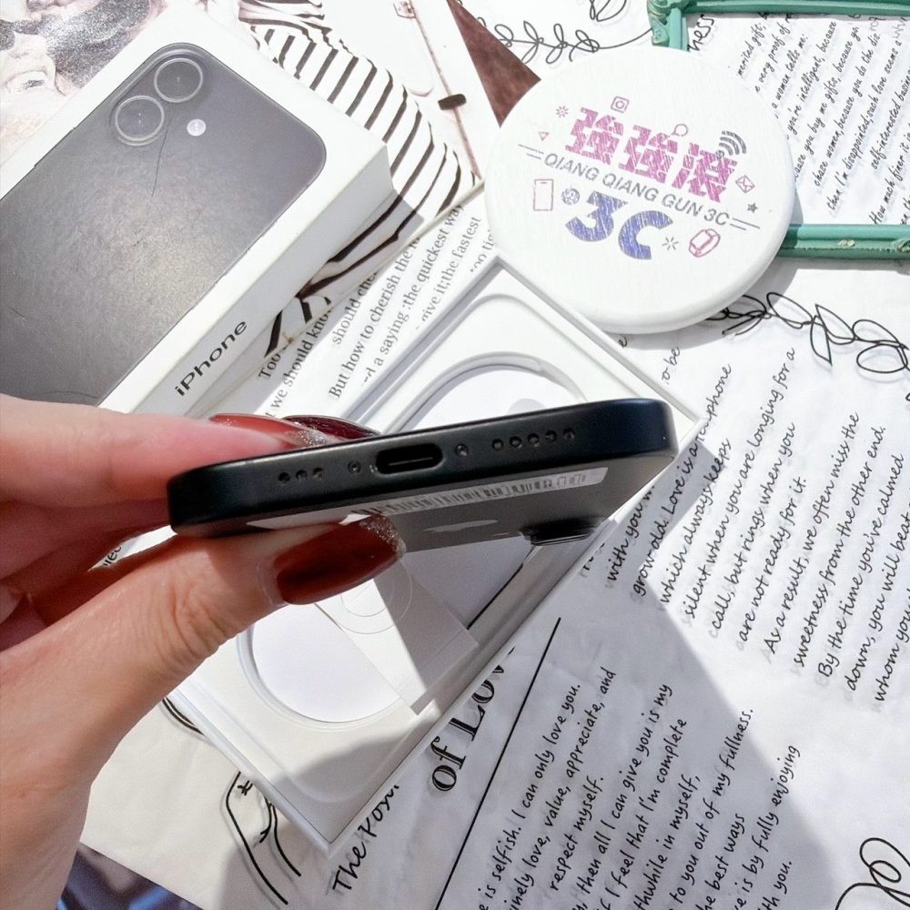 善化-二手 iPhone16 256G 黑色*91157（店家保固）