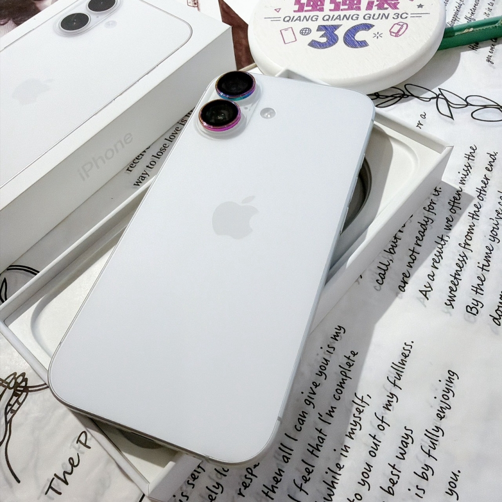 善化-二手 iPhone17 256G 白色#64001 （原廠保固）