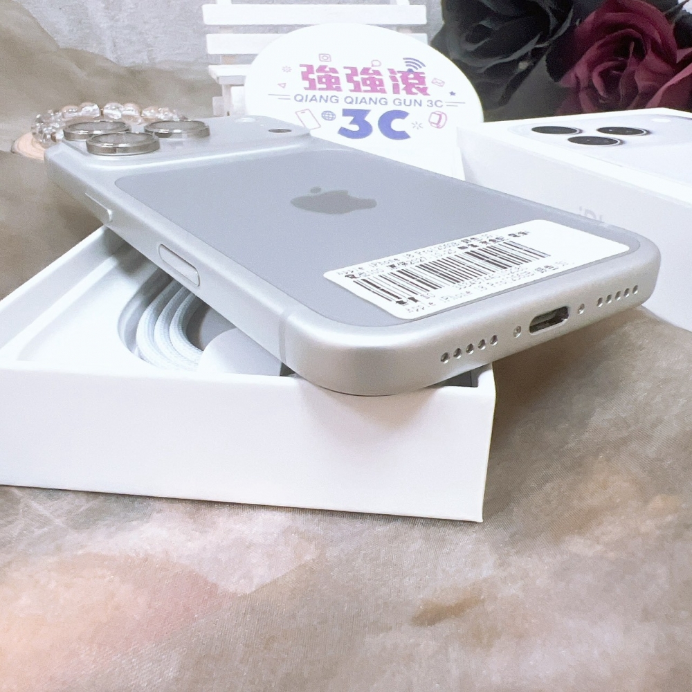 佳里-二手 iPhone18 Pro 256G 銀色#02080（原廠保固）
