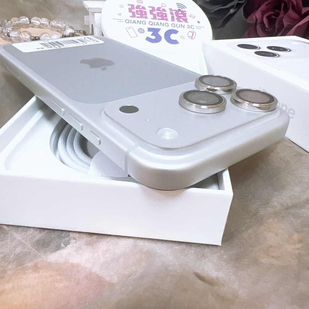 佳里-二手 iPhone18 Pro 256G 銀色#02080（原廠保固）
