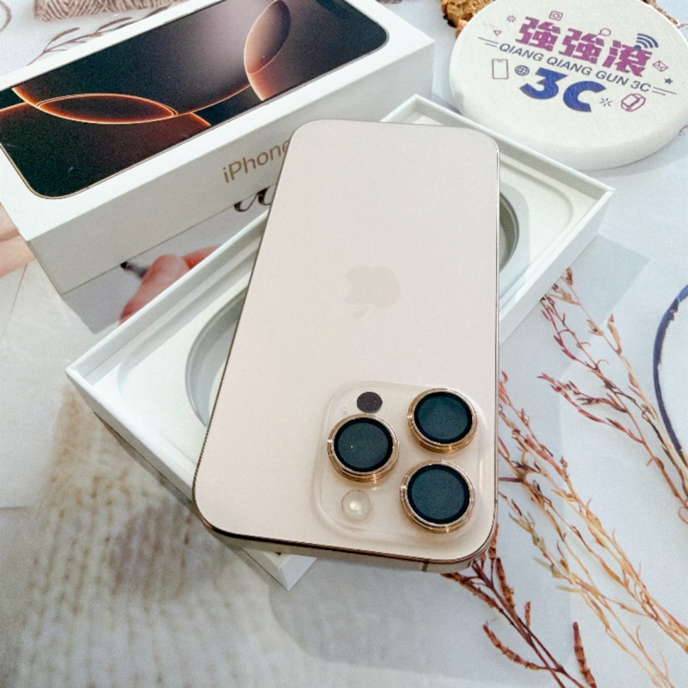 善化-二手 iPhone16 Pro 128G 金色#22431 （店家保固365天）