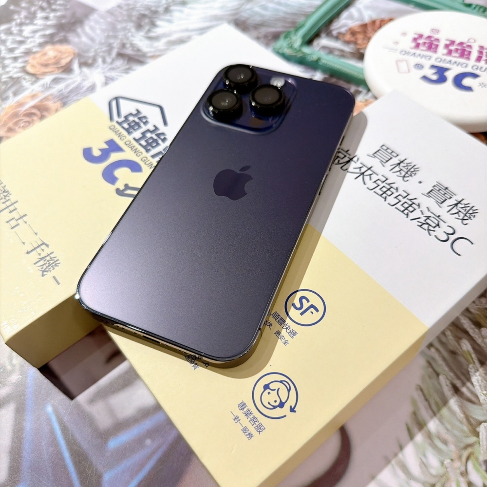 善化-二手 iPhone14 Pro 256G 紫色#29646 （店家保固365天）