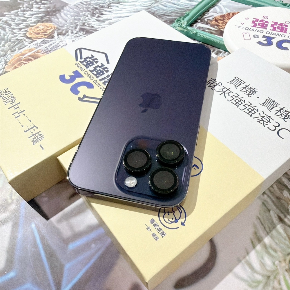善化-二手 iPhone14 Pro 256G 紫色#29646 （店家保固365天）