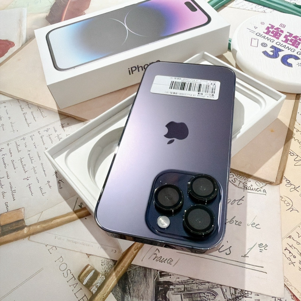 善化-二手 iPhone14 Pro 256G 紫色#44388 (店家保固365天)