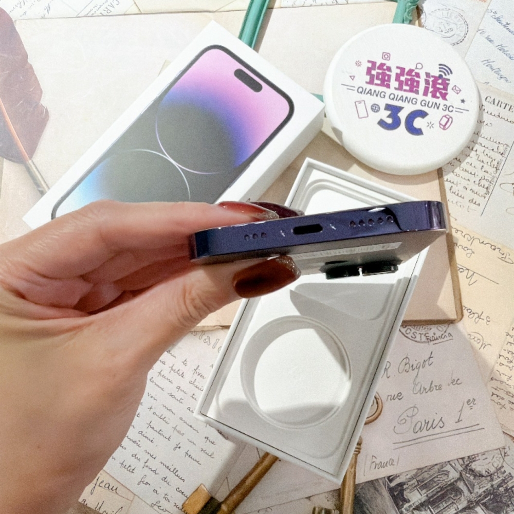 善化-二手 iPhone14 Pro 256G 紫色#44388 (店家保固365天)