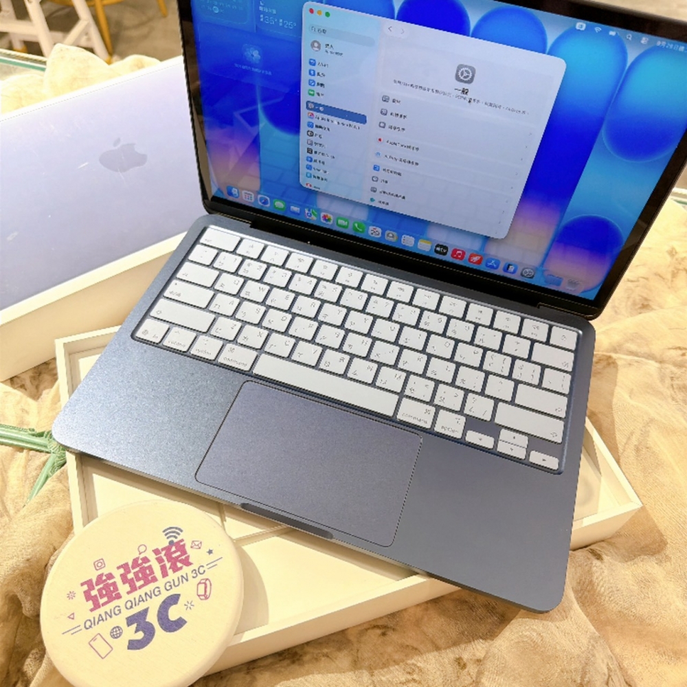 善化-二手 macbook Neo 8+256G 藍色 #PQWFD(原廠保固)