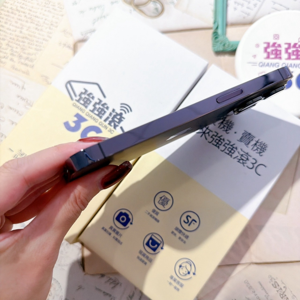 善化-二手 iPhone14 Pro 128G 紫色 #18629（店家保固365天）