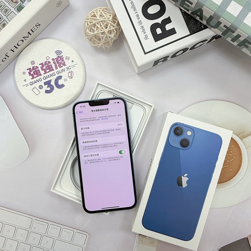 歸仁- 二手iPhone 13 128G 藍色*32856(店家保365天)