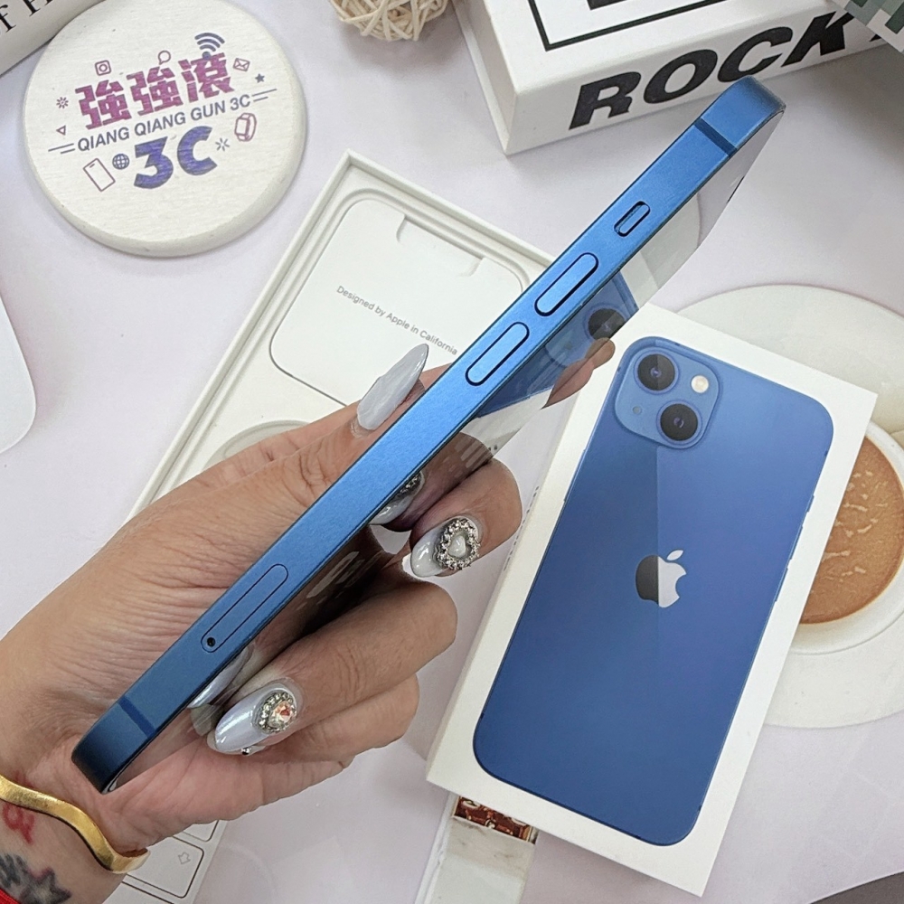 歸仁- 二手iPhone 13 128G 藍色*32856(店家保365天)