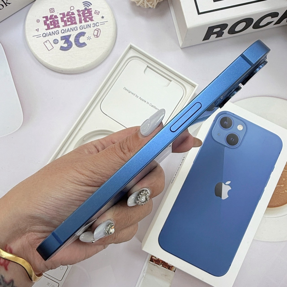 歸仁- 二手iPhone 13 128G 藍色*32856(店家保365天)