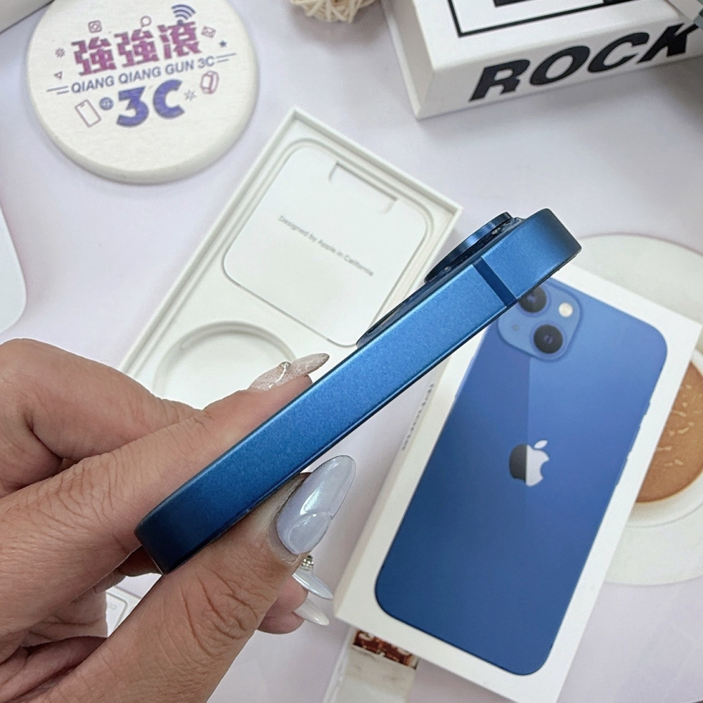 歸仁- 二手iPhone 13 128G 藍色*32856(店家保365天)