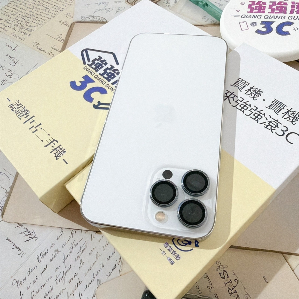 善化-二手 iPhone13 Pro MAX 256G 銀色#37192(店家保固)
